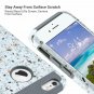 For iPhone 6/6S Case Slim Fit Hybrid Dual Layer Scratch Resistant Terrazzo