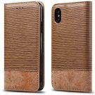 For Apple iPhone Xs/X Case Blazers Series Stand Feature Leather Wallet Yellow