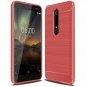 For Nokia 6/6.1 2018 Case Not for Nokia 6 2017 Sucnakp TPU Shock Absorption Red