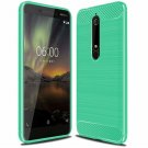 For Nokia 6/6.1 2018 Case Not for Nokia 6 2017 Sucnakp TPU Shock Absorption Mint