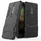 For Nokia 6/6.1 2018 Case Not for Nokia 6 2017 Dual Layer Armor Hard Slim Black