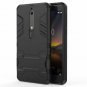 For Nokia 6/6.1 2018 Case Not for Nokia 6 2017 Dual Layer Armor Hard Slim Black