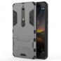 For Nokia 6/6.1 2018 Case Not for Nokia 6 2017 Dual Layer Armor Hard Slim Gray