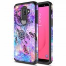 For Samsung GalaxyJ8 Case Onyxii Hybrid Dual Layer Slim Graphic Armor Catcher
