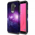 For Samsung GalaxyJ8 Case Onyxii Hybrid Dual Layer Slim Graphic Armor Cloud