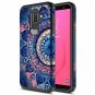 For Samsung GalaxyJ8 Case Onyxii Hybrid Dual Layer Slim Graphic Armor Mandala