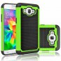 For Grand Prime Case/Galaxy Go Prime Case Shock Absorbing Rubber Slim Green