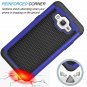 For Grand Prime Case/Galaxy Go Prime Case Shock Absorbing Rubber Slim Blue