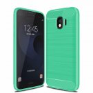 For Galaxy Grand Prime Pro Case  TPU Shock Absorption Raised Bezels Green