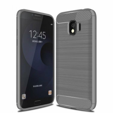 For Galaxy Grand Prime Pro Case  TPU Shock Absorption Raised Bezels Grey