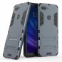 For xiaomi mi 8 lite case MYLBOO Dual Layer Rugged Hybrid Hard Shockproof Navy
