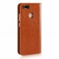 XiaoMi A1 5X Case Genuine Leather Shockproof Heavy Duty Protective Light Brown