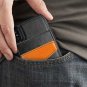 For iiPhone Xs Max Case Premium Leather Scratch Wallet Credit Card Slots Black