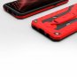 For Samsung Galaxy S8 Case Military Grade Drop Built in Kickstand Red Black