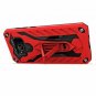 For Samsung Galaxy S8 Case Military Grade Drop Built in Kickstand Red Black