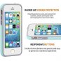 For iPhone 5/5s/SE Case Dual Guard Protective Shock Absorbing Scratch Mint