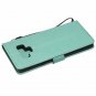 For Galaxy Note 9 Case Wallet PU Leather Flowers Folio Magnetic Kickstand Teal
