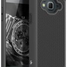 For J3 Case Prime Shock Absorption Hybrid Armor Defender Protective Black