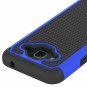 For J3 Case Prime Shock Absorption Hybrid Armor Defender Protective Blue