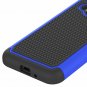 For J3 Case Prime Shock Absorption Hybrid Armor Defender Protective Blue