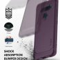 LG V40 ThinQ (2018) case  Compatible Rugged Flexible Protection Durable Lilac