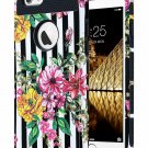 For iPhone 6/6S Case Slim Fit Hybrid Dual Layer Scratch Resistant BlackWhite