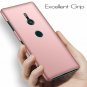 Xperia XZ3 Case Ergonomic Transparent Military Drop Tested Defense Rose Gold