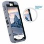 For iPhone SE/5S/5 Case Knox Armor Heavy Duty Shockproof Sport Grey+Black