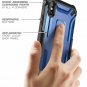 For iPhone Xs Max Case Unicorn Beetle Series Premium Hybrid Protective TPU Blue