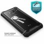 For LG V40 ThinQ Case Full Body Rugged Bumper Builtin Screen Protector Black