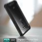 For LG V40 ThinQ Case Full Body Rugged Bumper Builtin Screen Protector Black