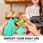 For iPhone 7/8 Plus Wallet Case PU Leather ZVEdeng Credit Card Slot Mint Green