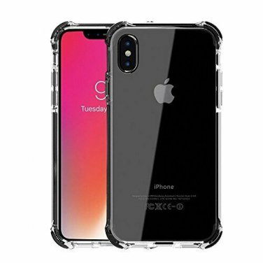 For iPhone X Case Slim  360 Degree Full Protection Free Screen Protector Crystal