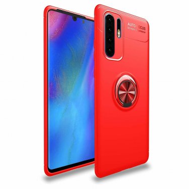 For Huawei P30 Pro Case Soft TPU Material Suitable Magnet Brackets Slim Red