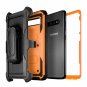For Galaxy S10 Plus Case FullBody Rugged Holster Dual Layer Heavy Duty Orange