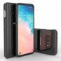 For Galaxy S10e Case Crystal with Flexible Durable Shock Absorption Black/Clear