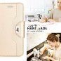 Samsung Galaxy S7 Edge Case Leather Wallet Flip Folio Mirror Wrist Strap Lemon