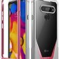 For LG V40 Thin Case Poetic Guardian Scratch Resistant Back FullBody Rugged Pink