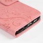 For Samsung Galaxy S7 Edge Case Leather Wallet Card Holders Fashion Pen Pink