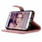 For Samsung Galaxy S7 Edge Case Leather Wallet Card Holders Fashion Pen Pink