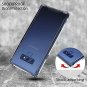 For Samsung Galaxy Note 9 Case Hybrid Protective Anti-Scratch Hard Back Black
