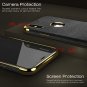 iPhone Xs Max Case Leather Luxury Slim Fit Flexible Soft Full Body Black