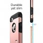 For iPhone 8 Case/iPhone 7 Case Kickstand Heavy Duty Protection Rose Gold