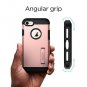 For iPhone 8 Case/iPhone 7 Case Kickstand Heavy Duty Protection Rose Gold