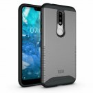 For Nokia 7.1 Case with Heavy Duty Extreme Protection/Rugged Slim Metallic Slate