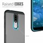 For Nokia 7.1 Case with Heavy Duty Extreme Protection/Rugged Slim Metallic Slate
