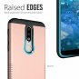 For Nokia 7.1 Case with Heavy Duty Extreme Protection/Rugged Slim Rose Gold