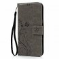 For Samsung Galaxy S7 Edge Case Leather Wallet Card Holders Fashion Pen Gray