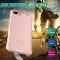 for iPhone 7/8 Plus Case AntiScratch Reinforced Corners Hybrid Rugged Light Pink