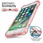 for iPhone 7/8 Plus Case AntiScratch Reinforced Corners Hybrid Rugged Light Pink